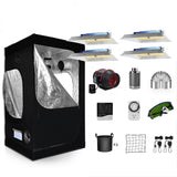 Complete LED Grow Tent Kit 3.3 x 3.3 ft 600W