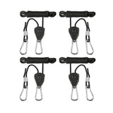 ParfactWorks Durable Adjustable Rope Hangers for Gardening Applications (4 PACKS)